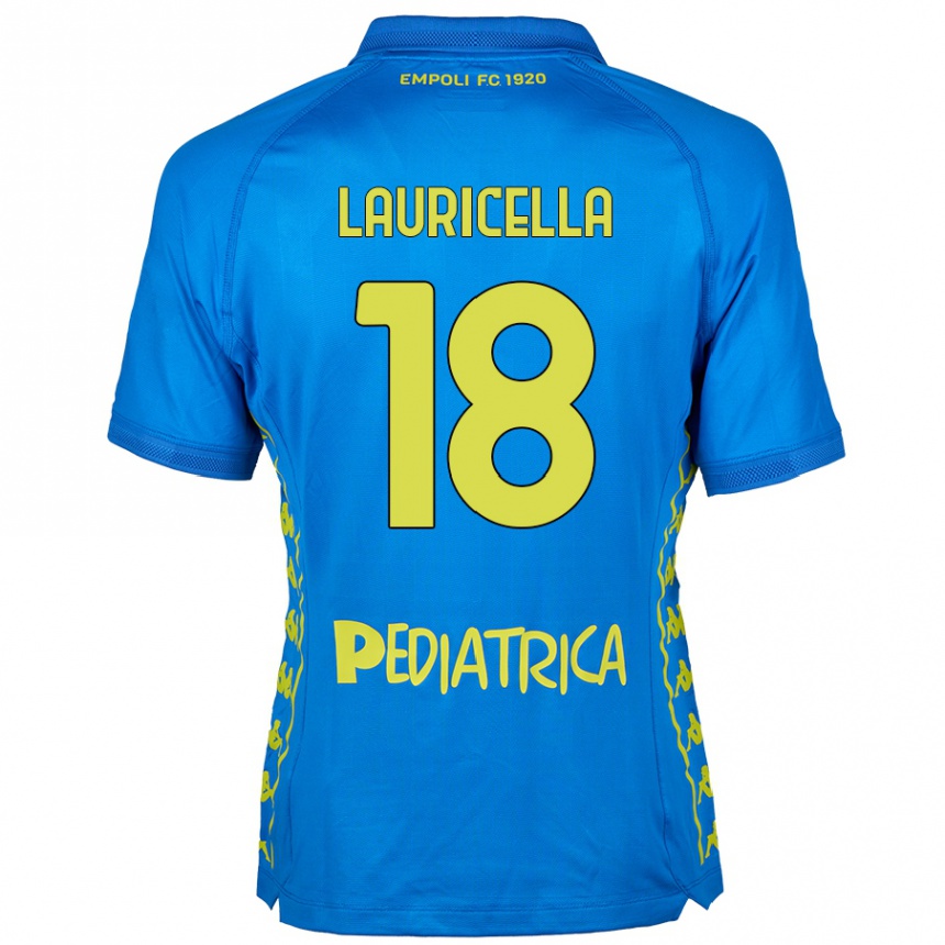 Hombre Fútbol Camiseta Giovanni Lauricella #18 Azul 1ª Equipación 2024/25