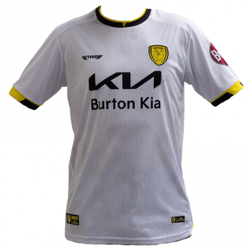 Hombre Fútbol Camiseta Alex Bannon #21 Blanco 2ª Equipación 2024/25