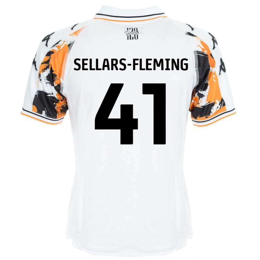 Hombre Fútbol Camiseta Tyrell Sellars-Fleming #41 Blanco 2ª Equipación 2024/25