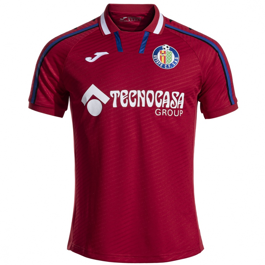 Hombre Fútbol Camiseta Bonginkosi Phala #0 Rojo Oscuro 2ª Equipación 2024/25