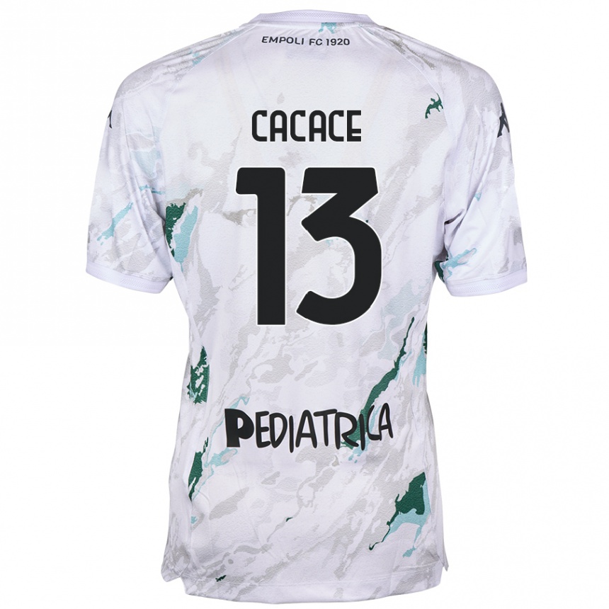 Hombre Fútbol Camiseta Liberato Cacace #13 Gris 2ª Equipación 2024/25