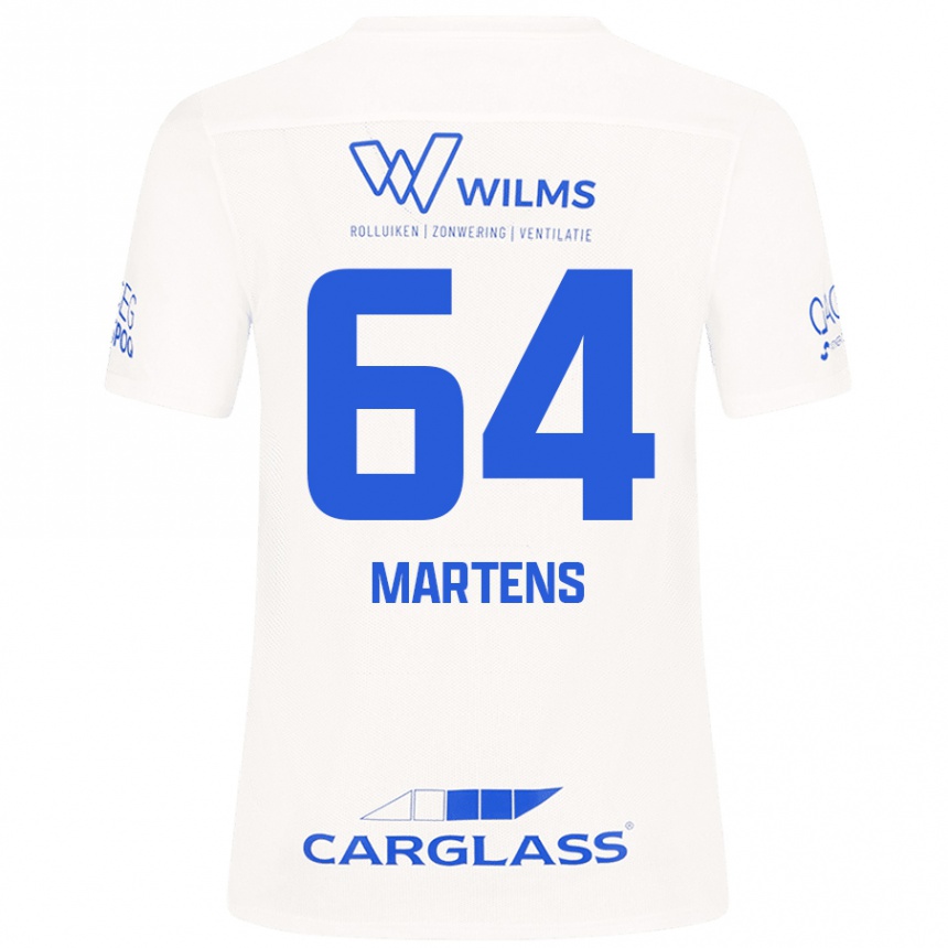 Hombre Fútbol Camiseta Nolan Martens #64 Blanco 2ª Equipación 2024/25