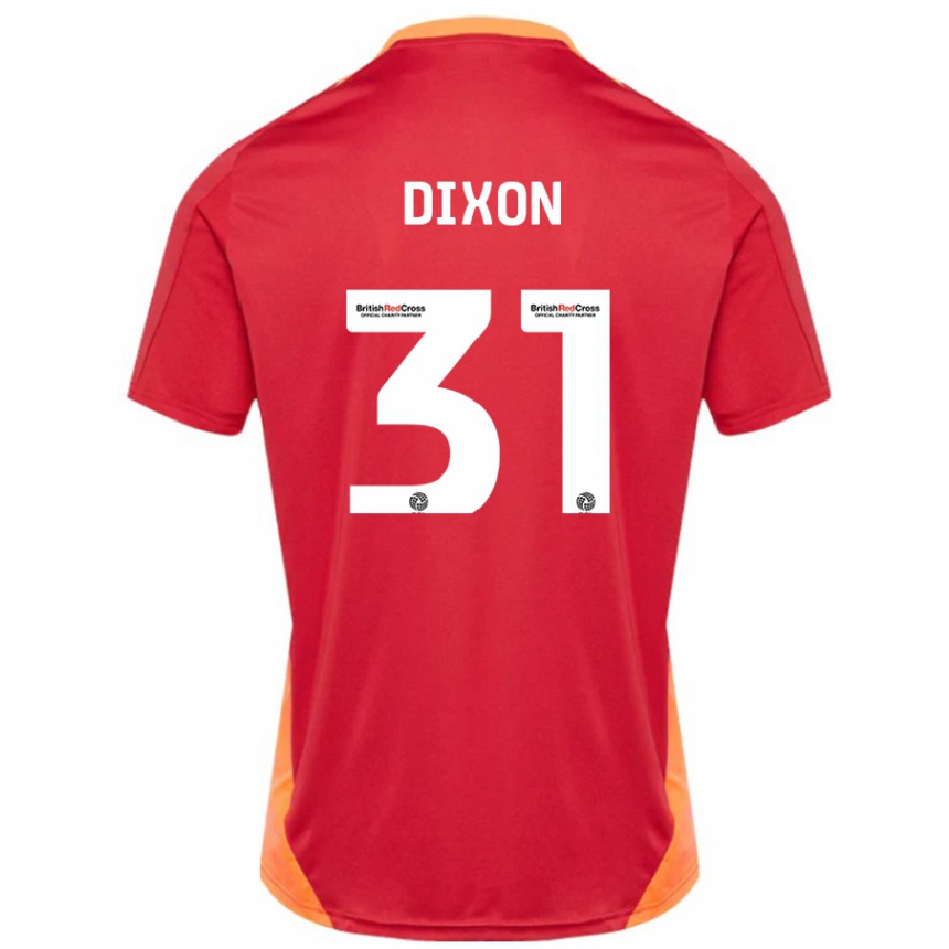 Mujer Fútbol Camiseta Ellen Dixon #31 Azul Blanquecino 2ª Equipación 2024/25