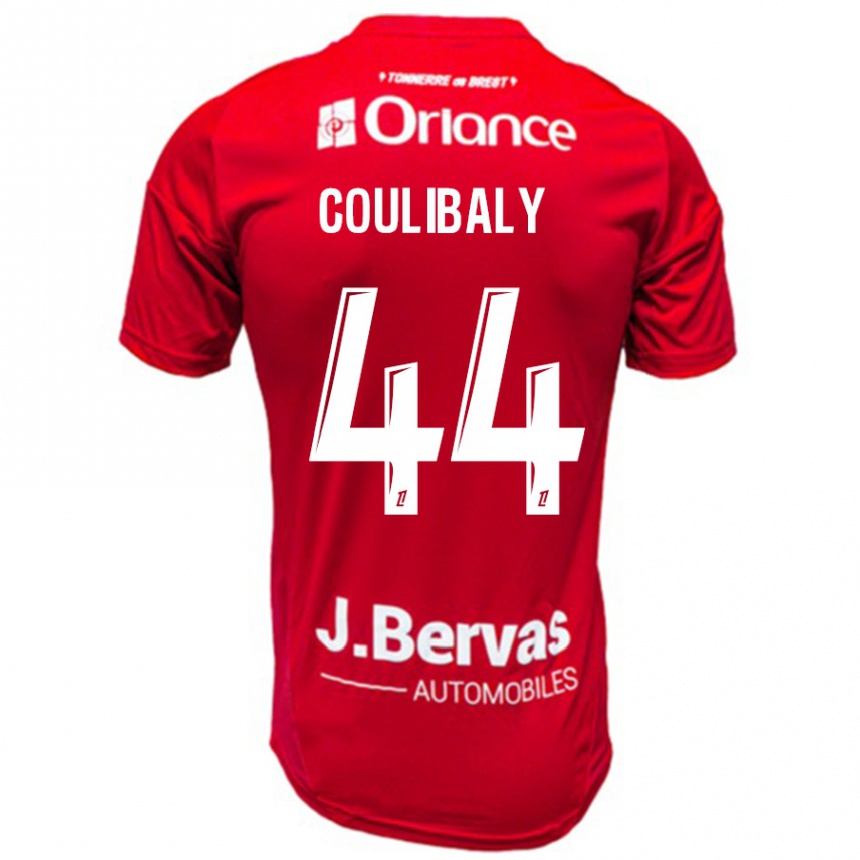 Niño Fútbol Camiseta Soumaila Coulibaly #44 Rojo Blanco 1ª Equipación 2024/25