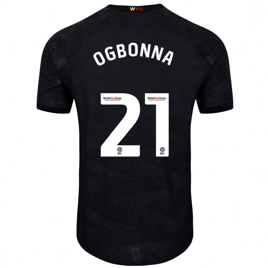 Niño Fútbol Camiseta Angelo Ogbonna #21 Negro Blanco 2ª Equipación 2024/25