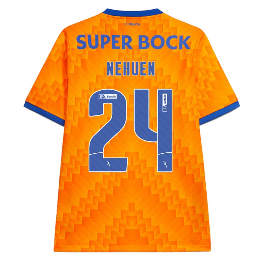 Hombre Fútbol Camiseta Nehuén Pérez #24 Naranja 2ª Equipación 2024/25