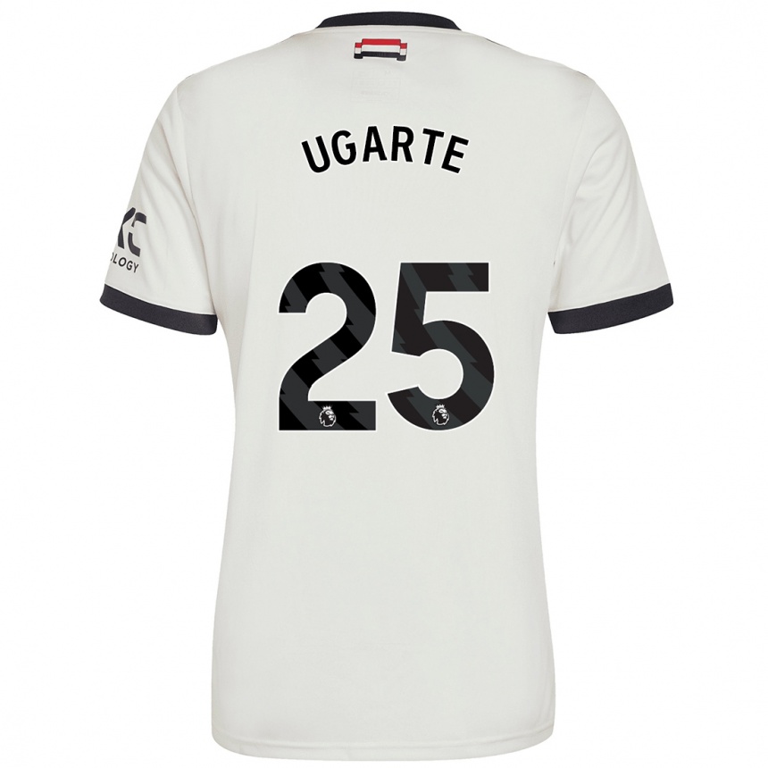 Mujer Fútbol Camiseta Manuel Ugarte #25 Blanquecino Equipación Tercera 2024/25